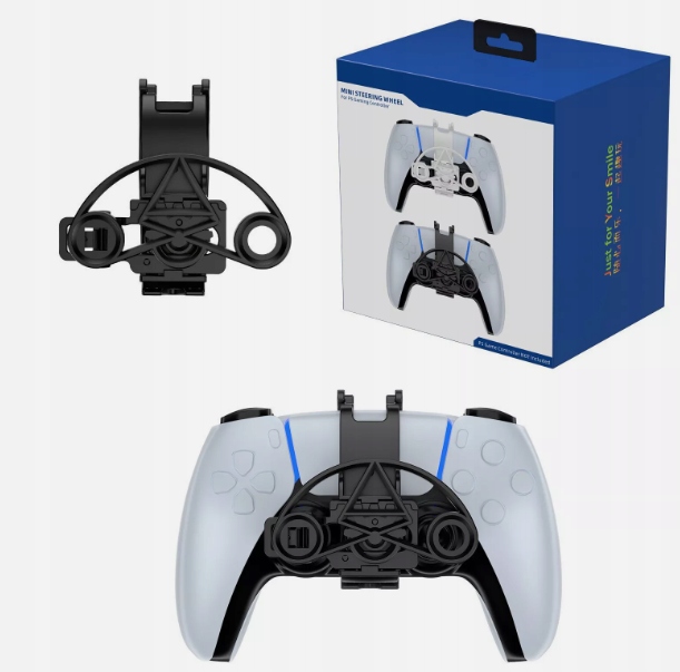 WeLoveGames Mini volant wheels krytka ovladače PS5 Černá