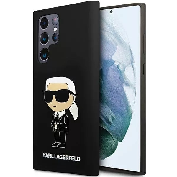 Etui Karl Lagerfeld Silicone Ikonik do Samsung Galaxy S24 Ultra