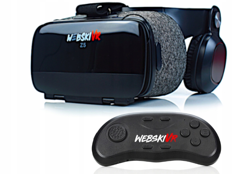 Na Dárek Brýle Brýle Vr 3D Sluchátka Dálkové ovládání Bt