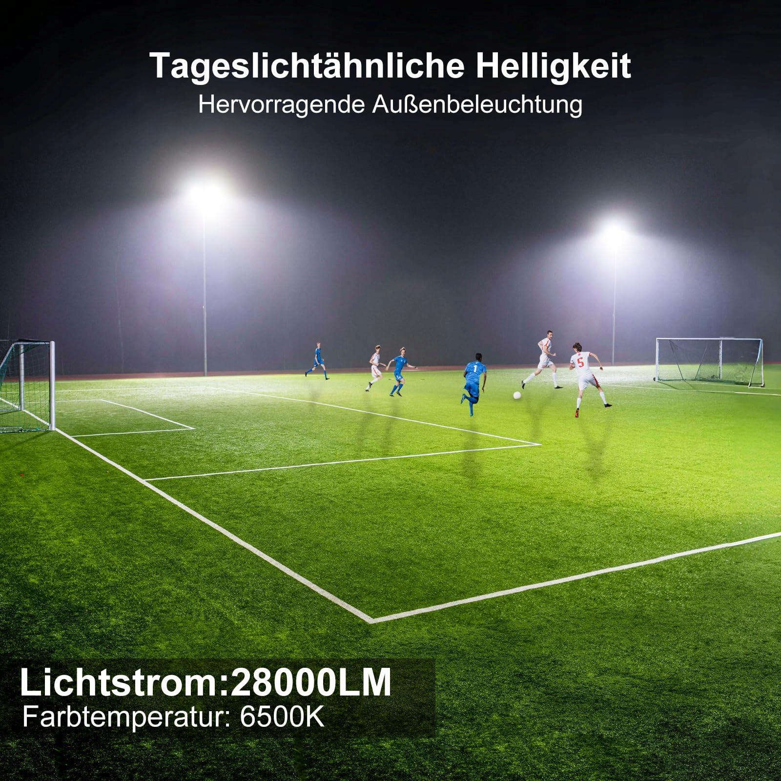 Lampa Uliczna LED 200W 28000lm 6500K IP67 230V Regulowana Maszt HOPEDAMAI — miniatura 5