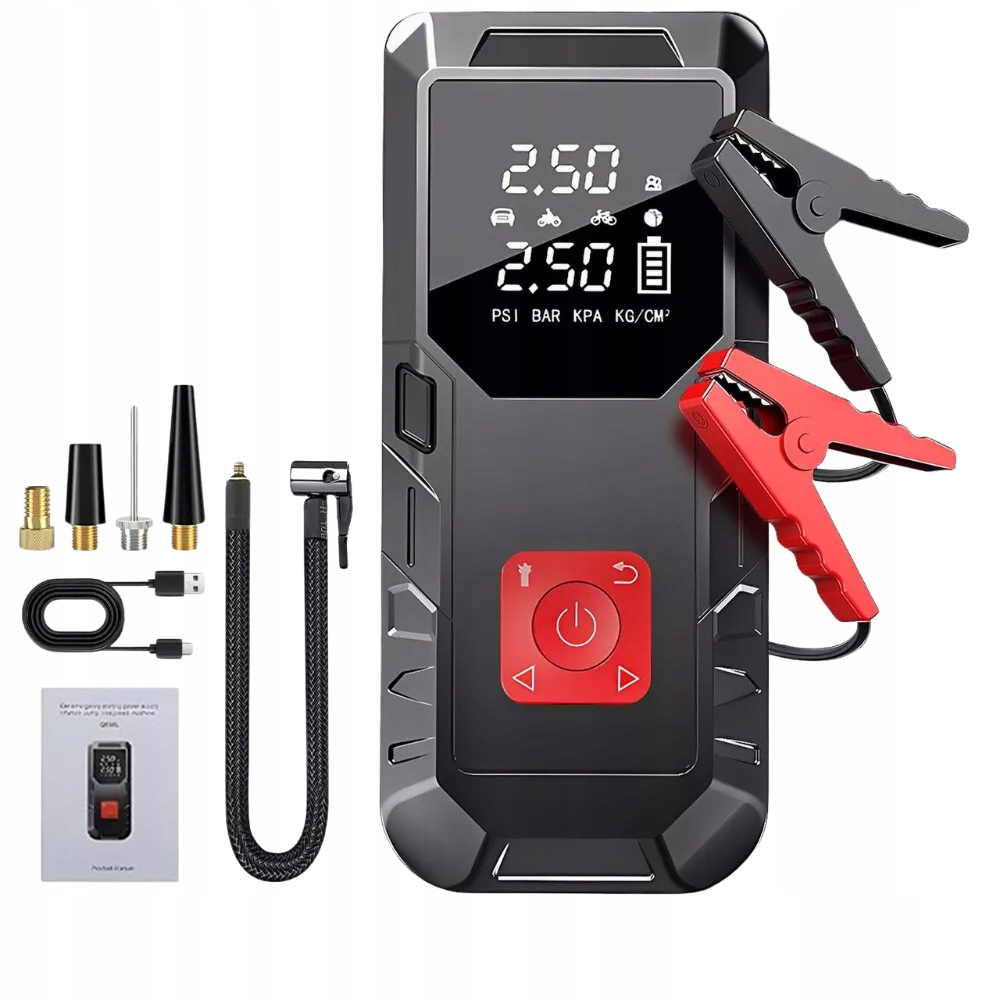 Jump Starter Startér Boosterpowerbank 12V Nabíječka Booster