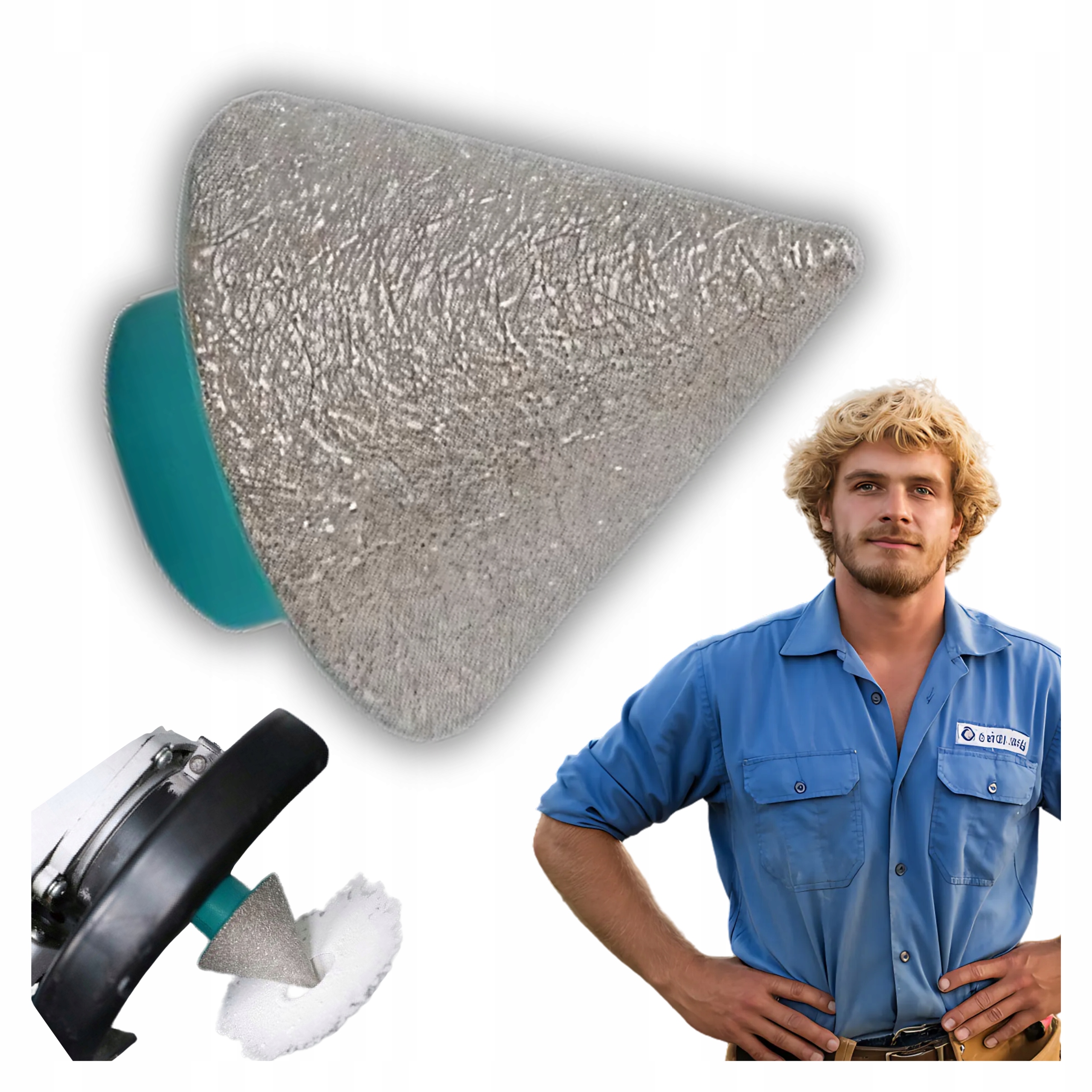 Diamantová Fréza Kuželová Bihui pro vrtání otvorů do Slinuté Dlažby M14 2-38Mm