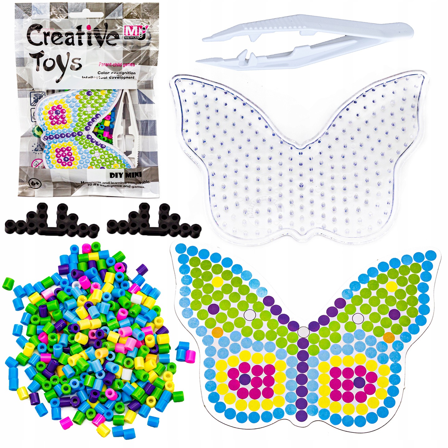 SZABLON prasowanka KORALIKI DO PRASOWANIA MOTYLEK