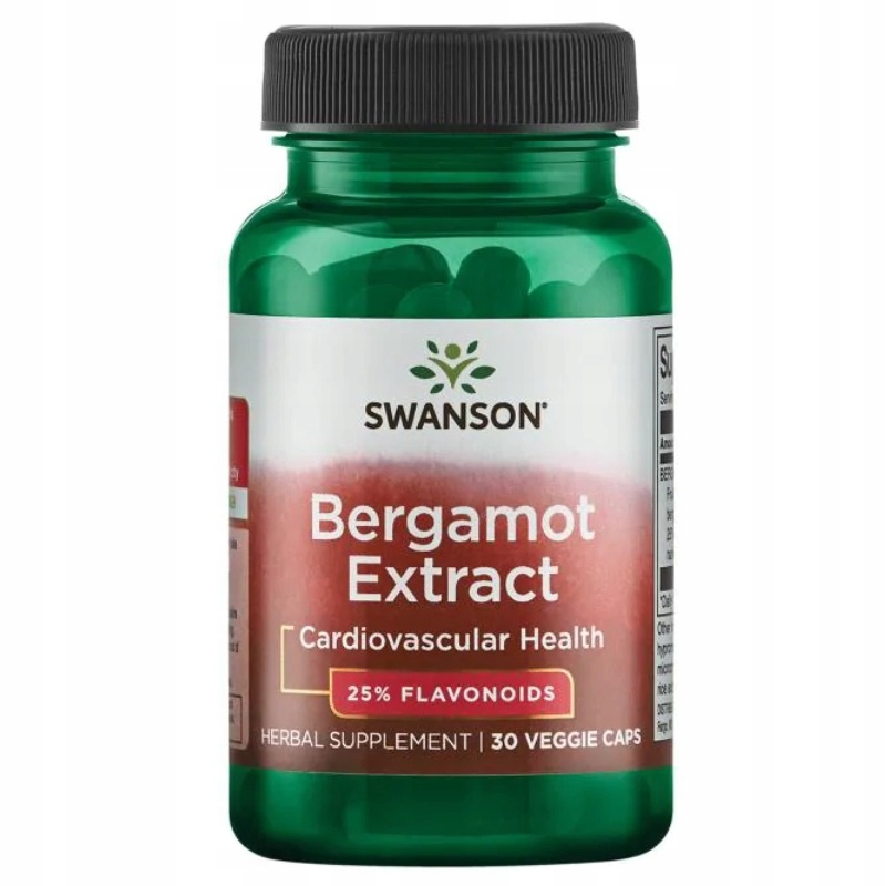 

Swanson Bergamot Extract 500mg 30 kaps.