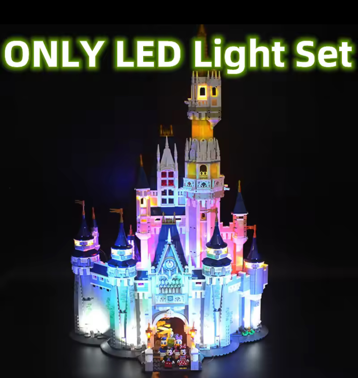 Sada Led světel pro Lego 71040 Nové, Ideální Pro Každý Model