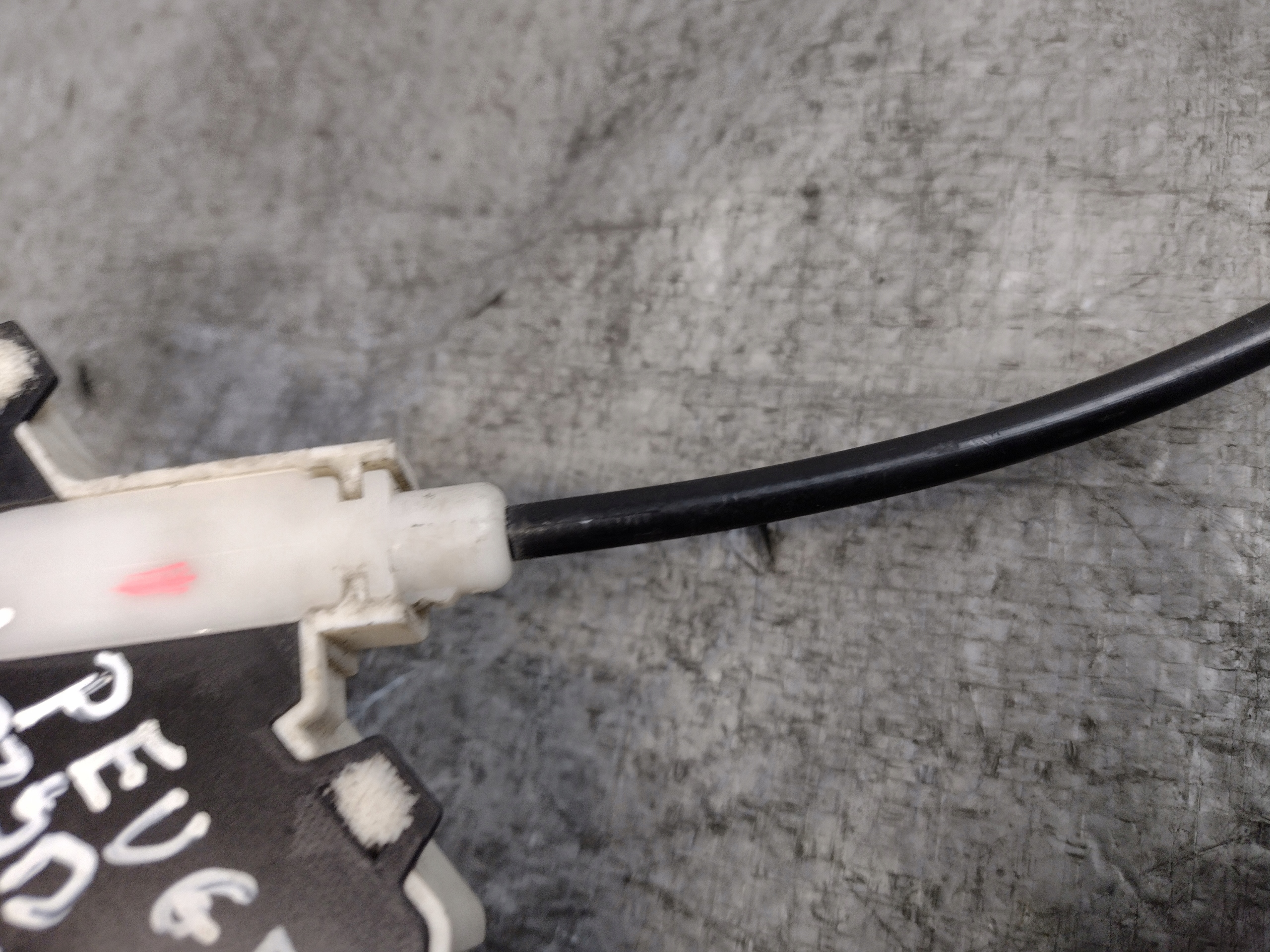 lock door handle inner right front Peugeot 407