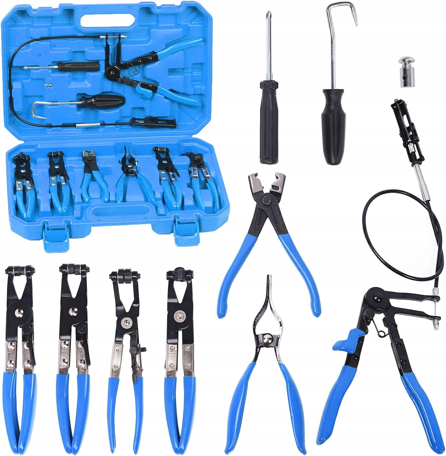 SZCZYPCE DO OPASEK ZACISKOWYCH OSŁON ZESTAW LINKA