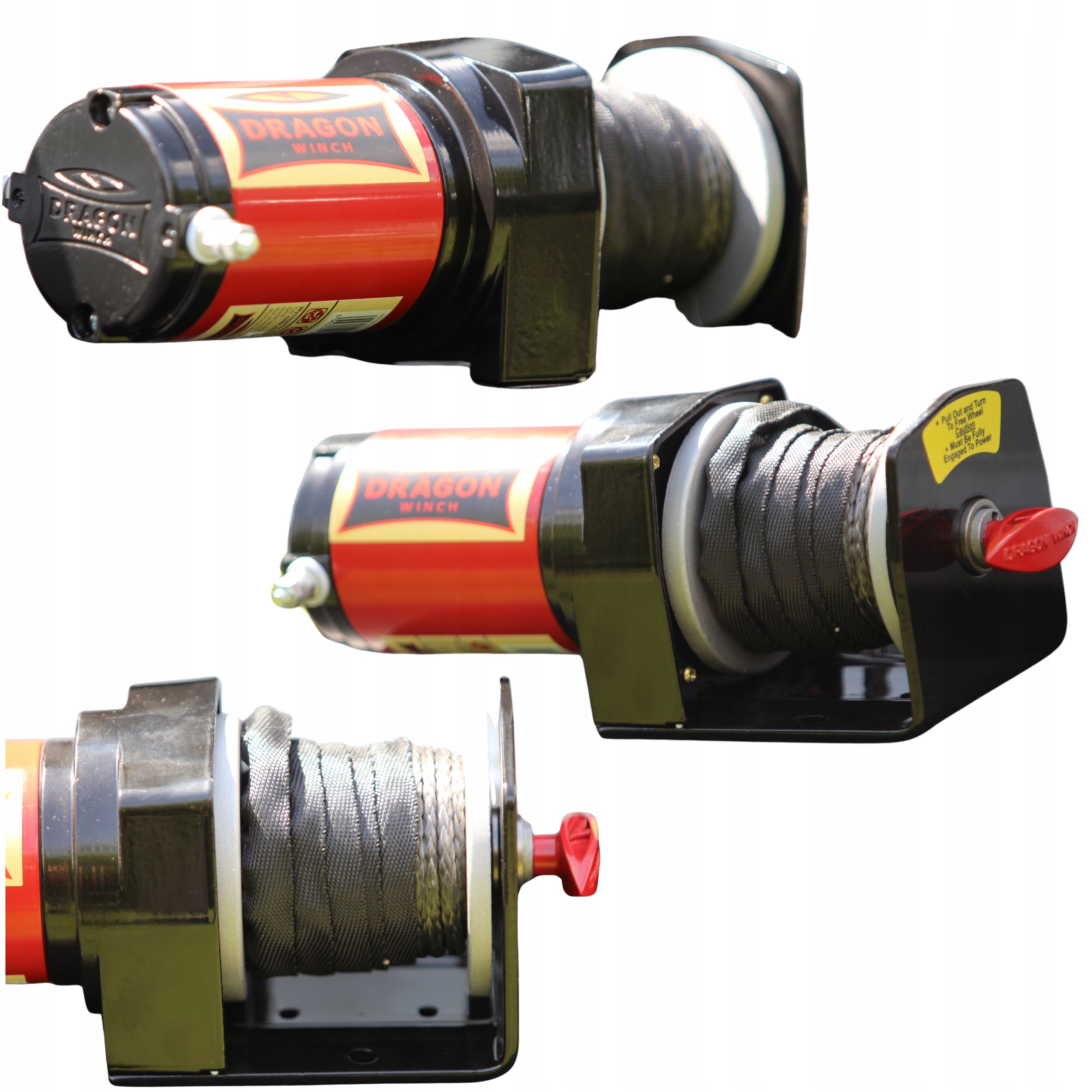 Navijak Dragon Winch Dwm 2000 St S 12V 907 kg Syntetické lano 10 m