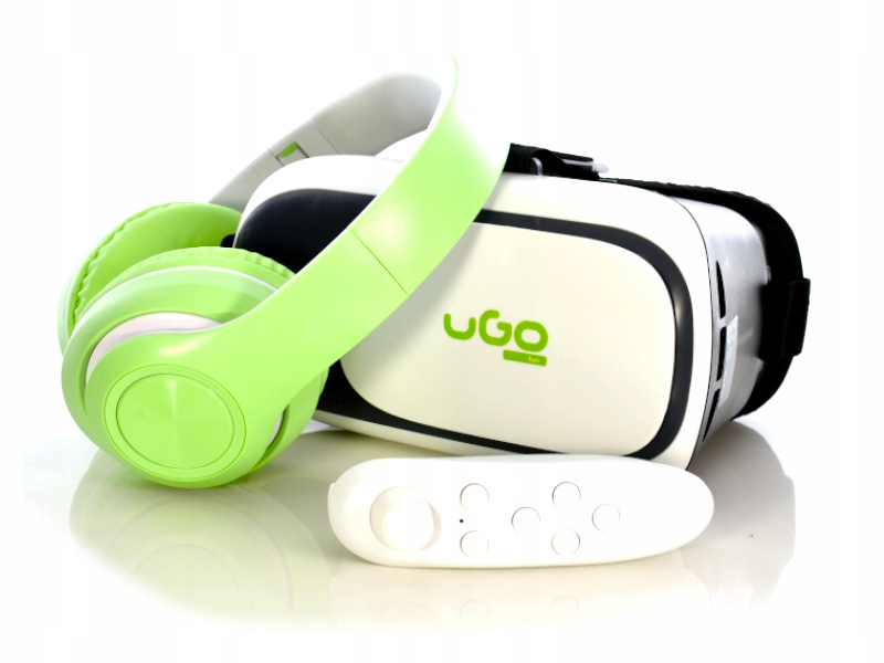 

Gogle Vr do Telefonu +Słuchawki Pilot do Grania