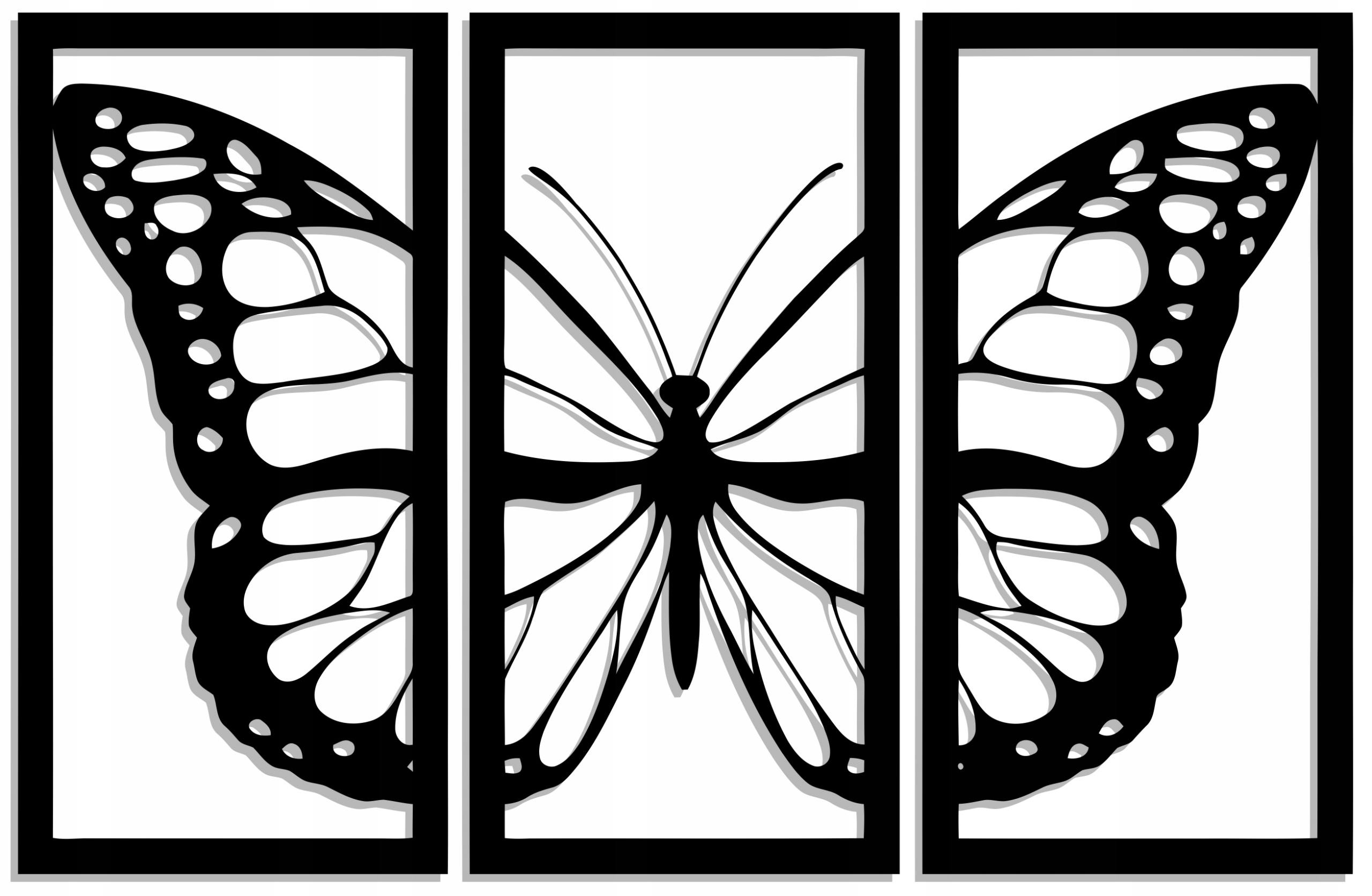 Prolamovaný Obraz Triptychový Panel 120 CM XL! 17 Barev!