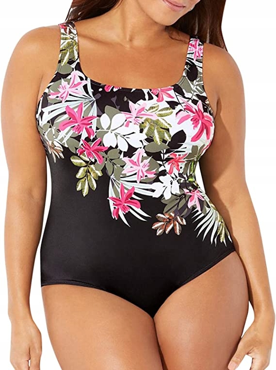 STRÓJ KĄPIELOWY KOSTIUM PLUS SIZE DUŻE ROZMIARY
