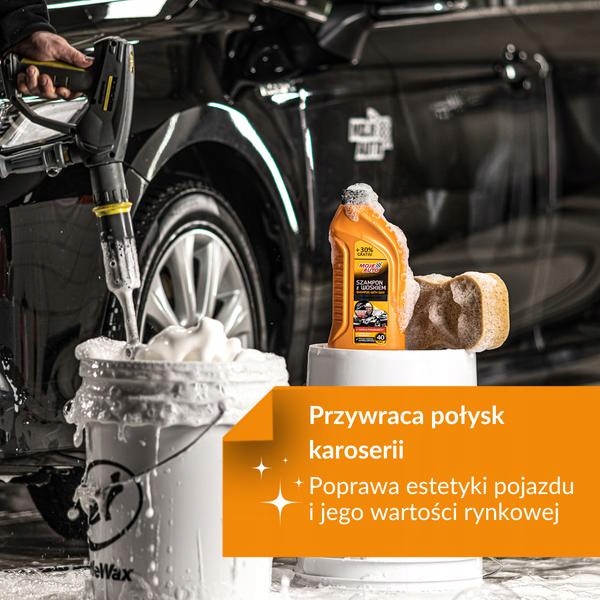 MOJE AUTO SZAMPON SAMOCHODOWY Z WOSKIEM 1L Producent Moje Auto