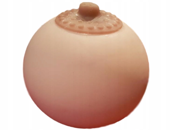 

Pierś antystresowa gumowy cycek 5 cm gniotek 1szt.