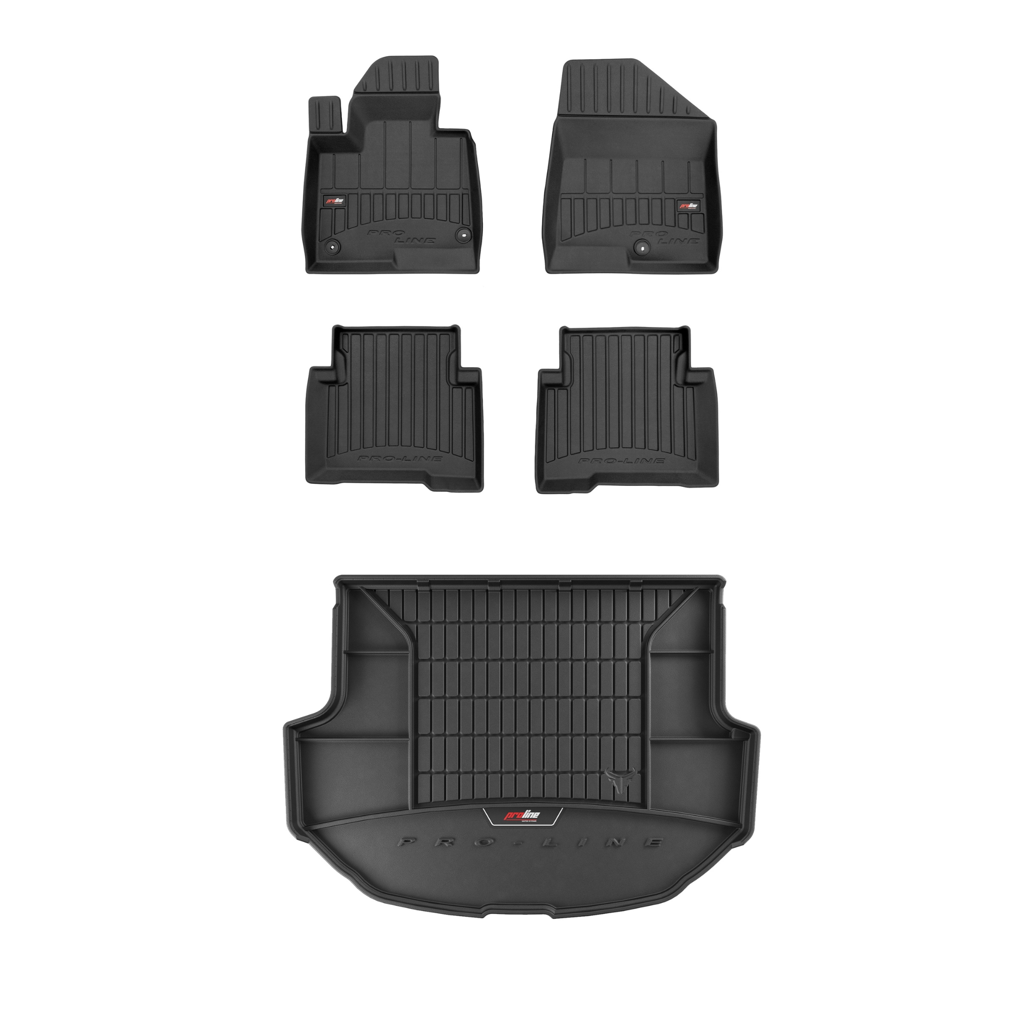 Frogum 3D sada gumových koberců a rohože s logem pro Hyundai Santa Fe III