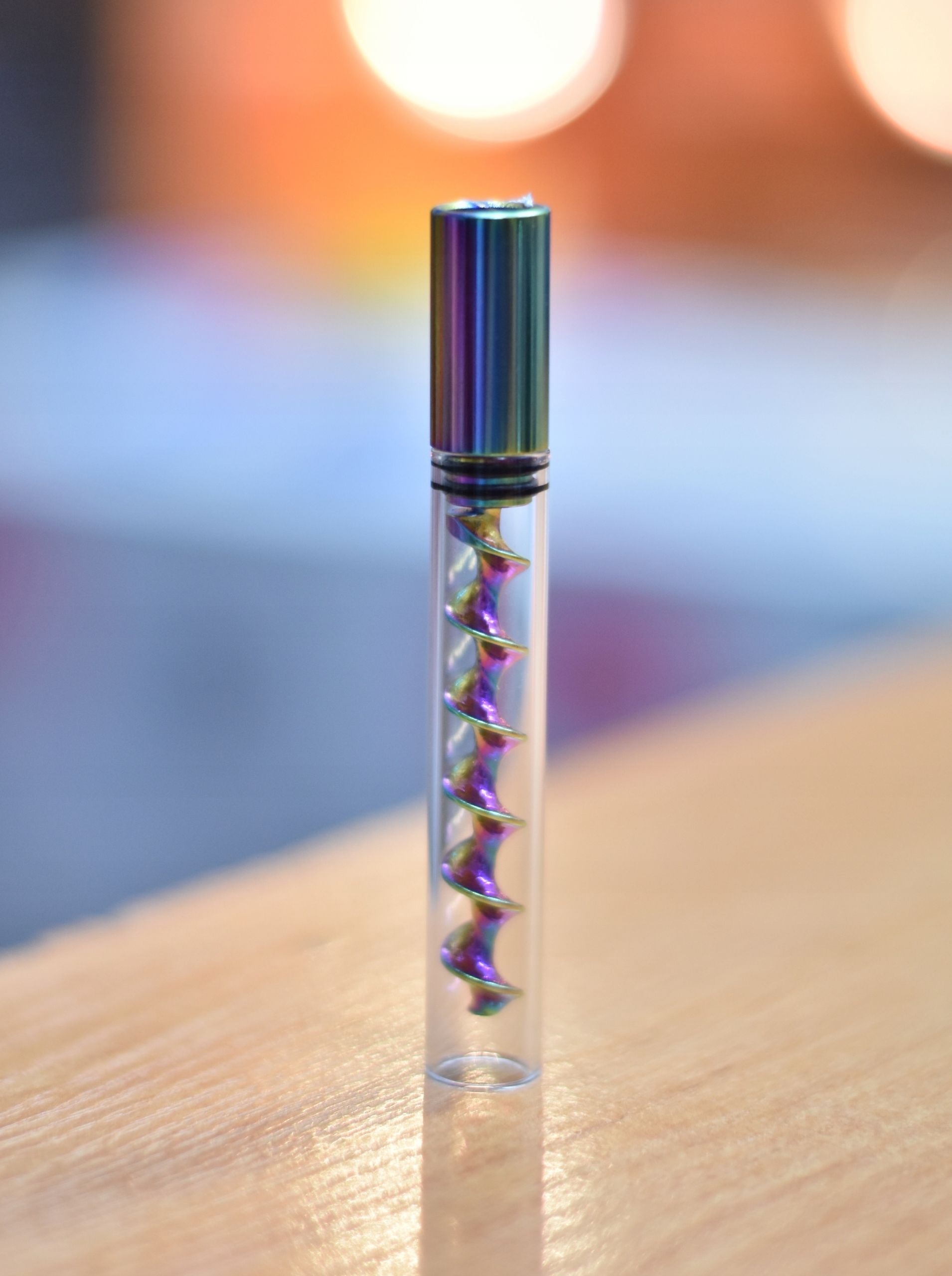 Skleněná Dýmka Blunt Trubička Šroub Lufka Thc Cbd