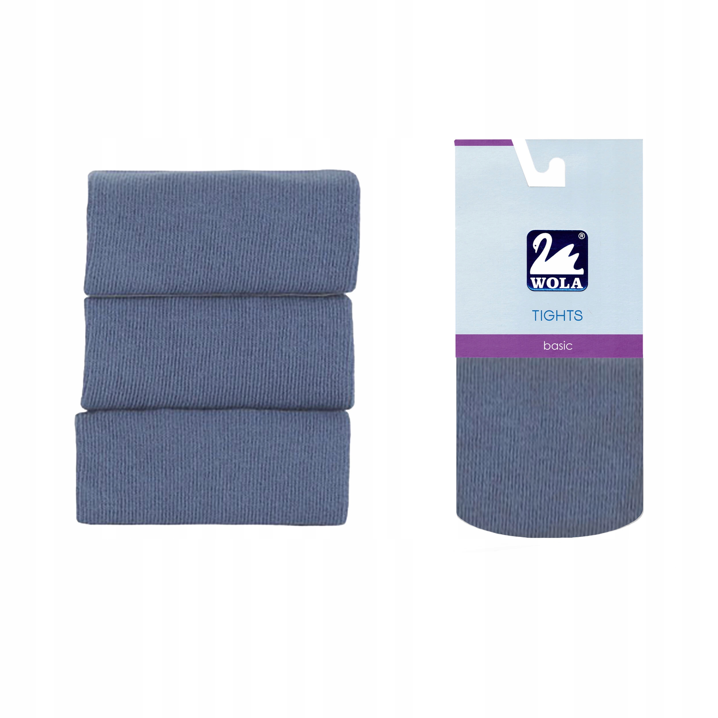 

Bawełniane rajstopy Wola Basic, Jeans 60, 104-110