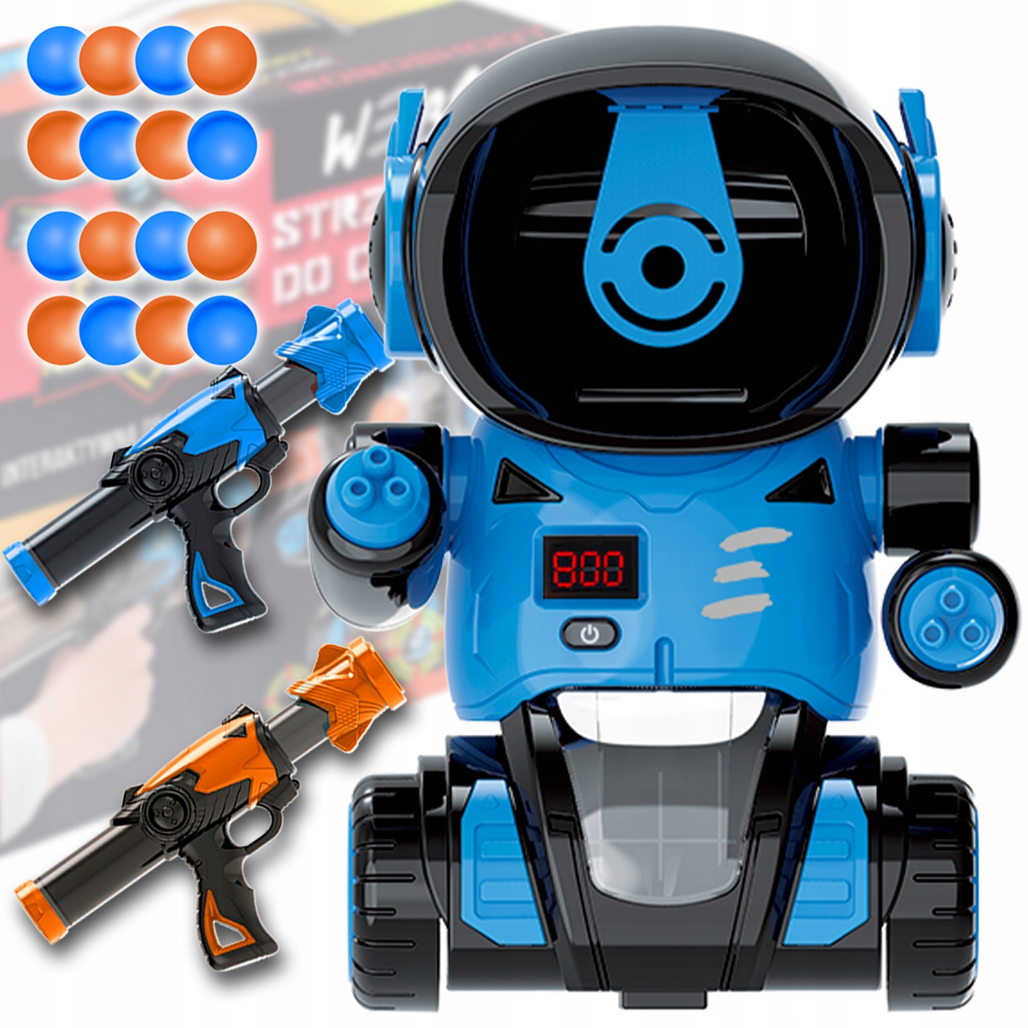 Trafiony pod Choinkę Robot RoboShot Strzelanie do Celu Strzelnica
