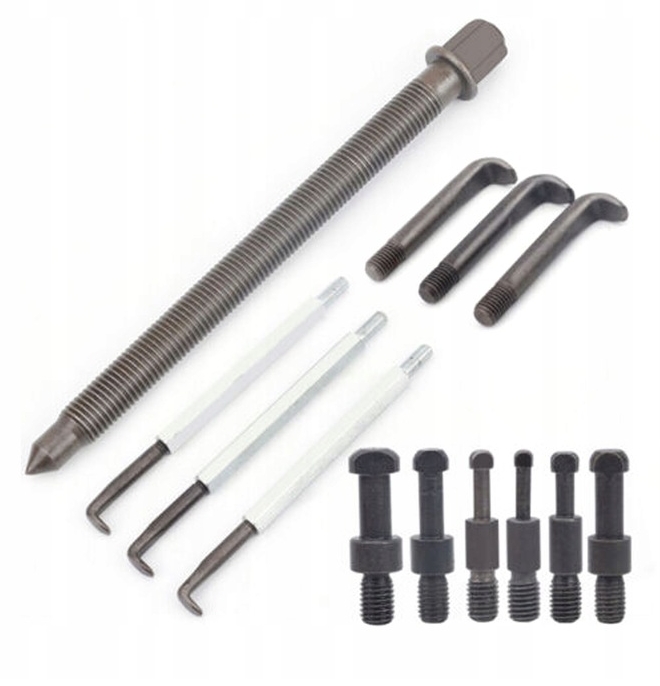 UNIWERSALNY ŚCIĄGACZ do ŁOŻYSK KULKOWYCH TULEI 2 i 3 RAMIENNY WEWNĘTRZNYCH Kod producenta BASS POLSKA ŚCIĄGACZ BP-6120