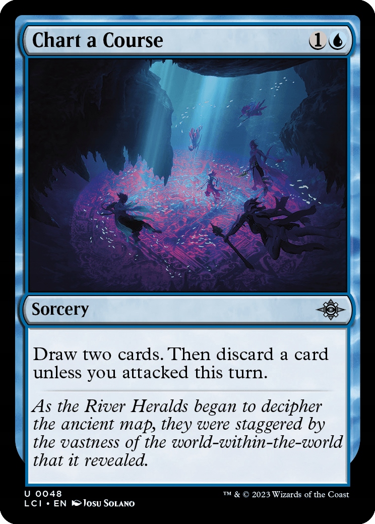 Mtg 2x Chart a Course (u)
