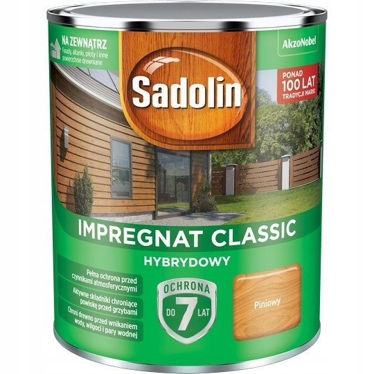 

Sadolin Classic Impr. Hybrydowy 0,75L Piniowy