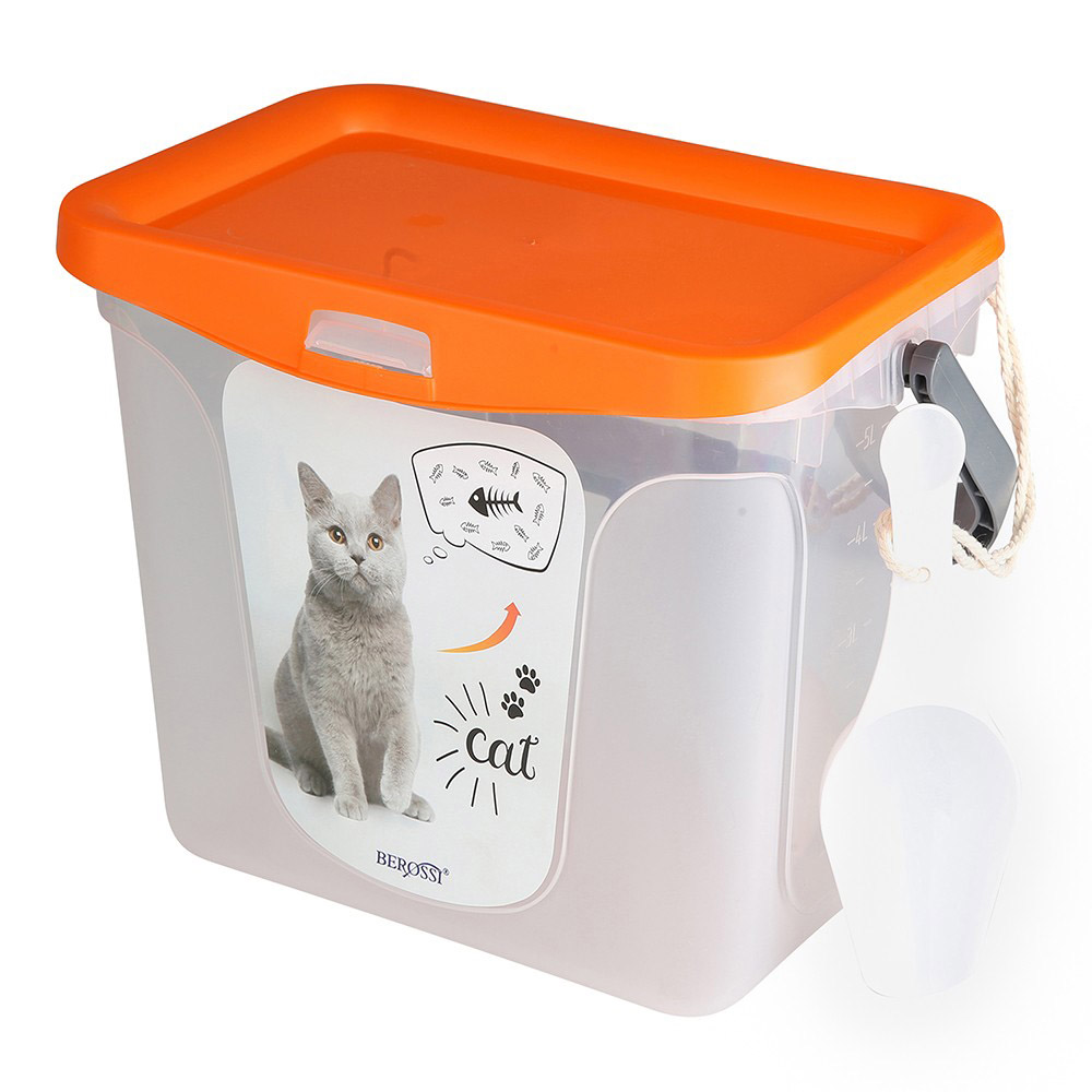 

Pojemnik Na Karmę Kot 6L Łyżka Do Nabierania