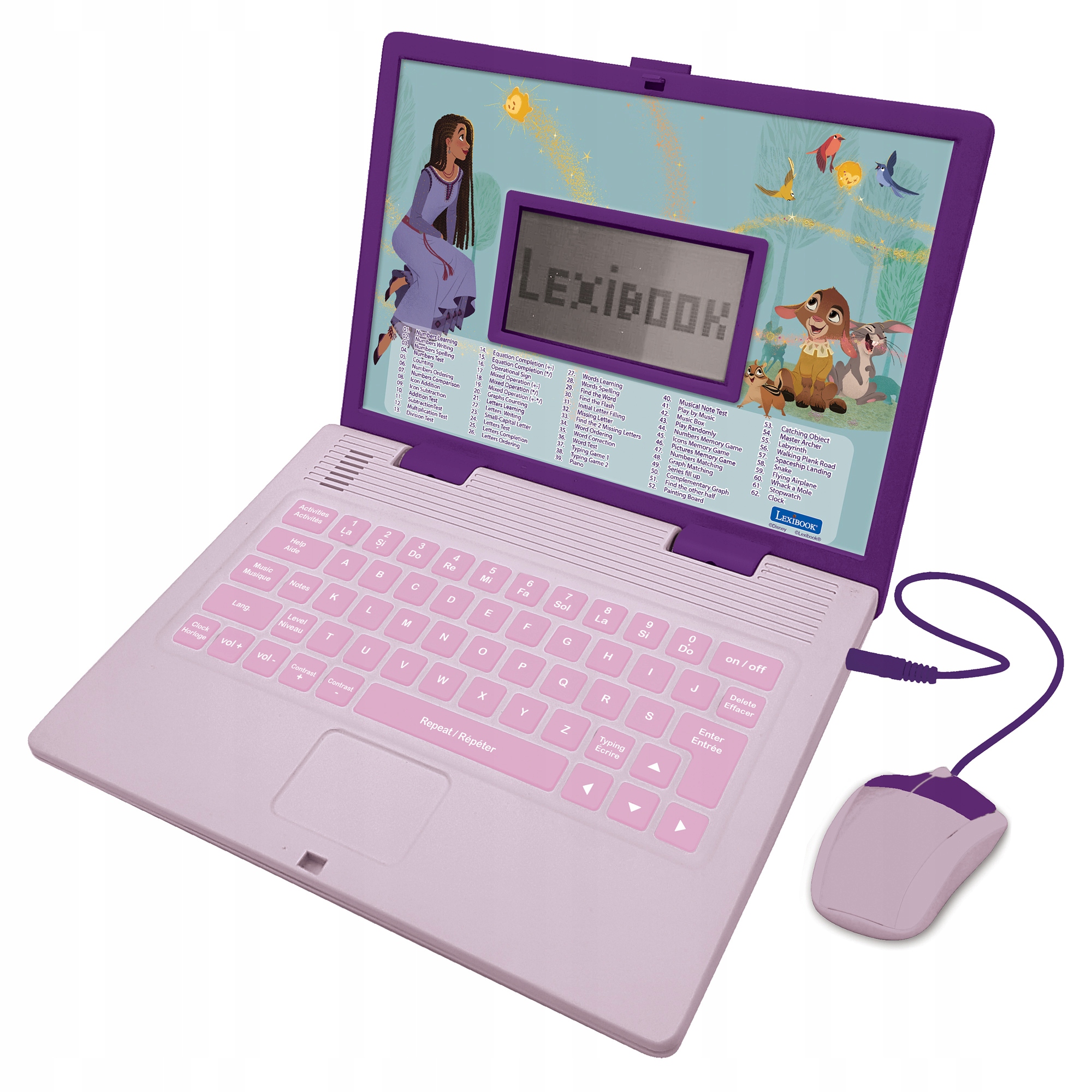 Lexibook Francusko-angielski notebook edukacyjny