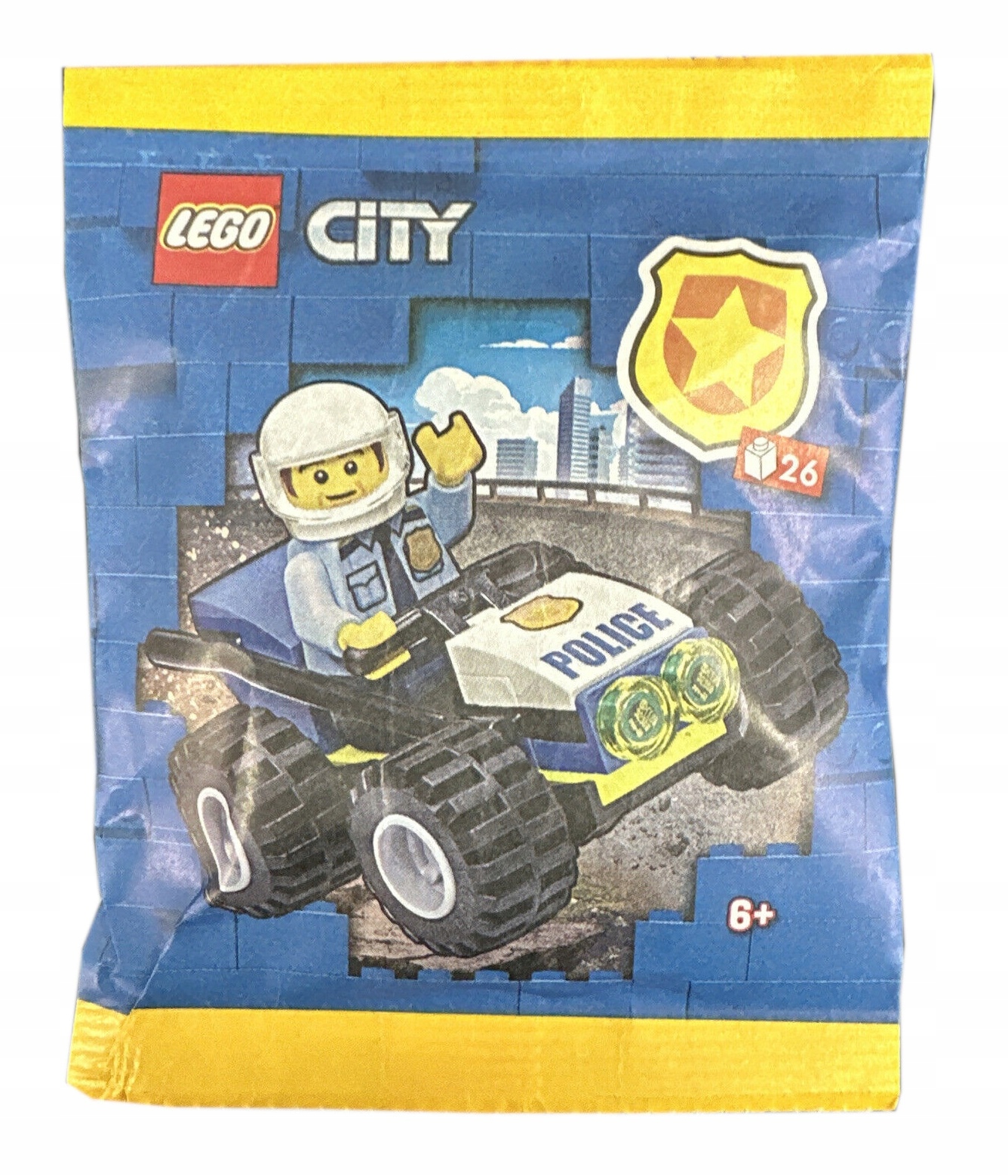 Zestaw Lego City Minifigure Polybag Police Buggy #952302