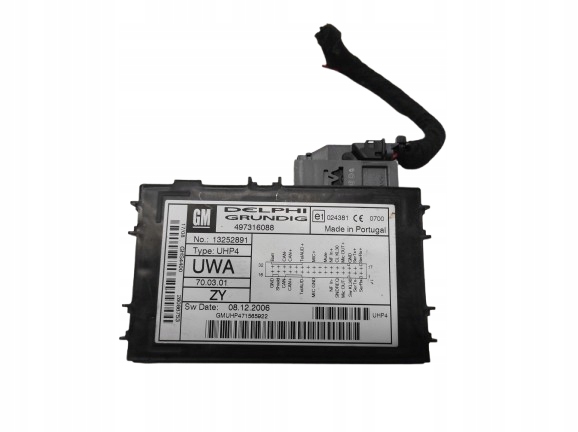 OPEL VECTRA C LIFT 05- MODUŁ BLUETOOTH 13252891