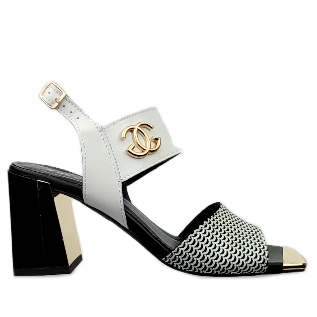 Dámské sandály Boccato Leila bílé 37, Bílá