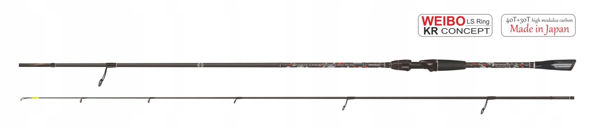 Wędka Mistrall Brabus Zander Spin 2.40m 10-35g