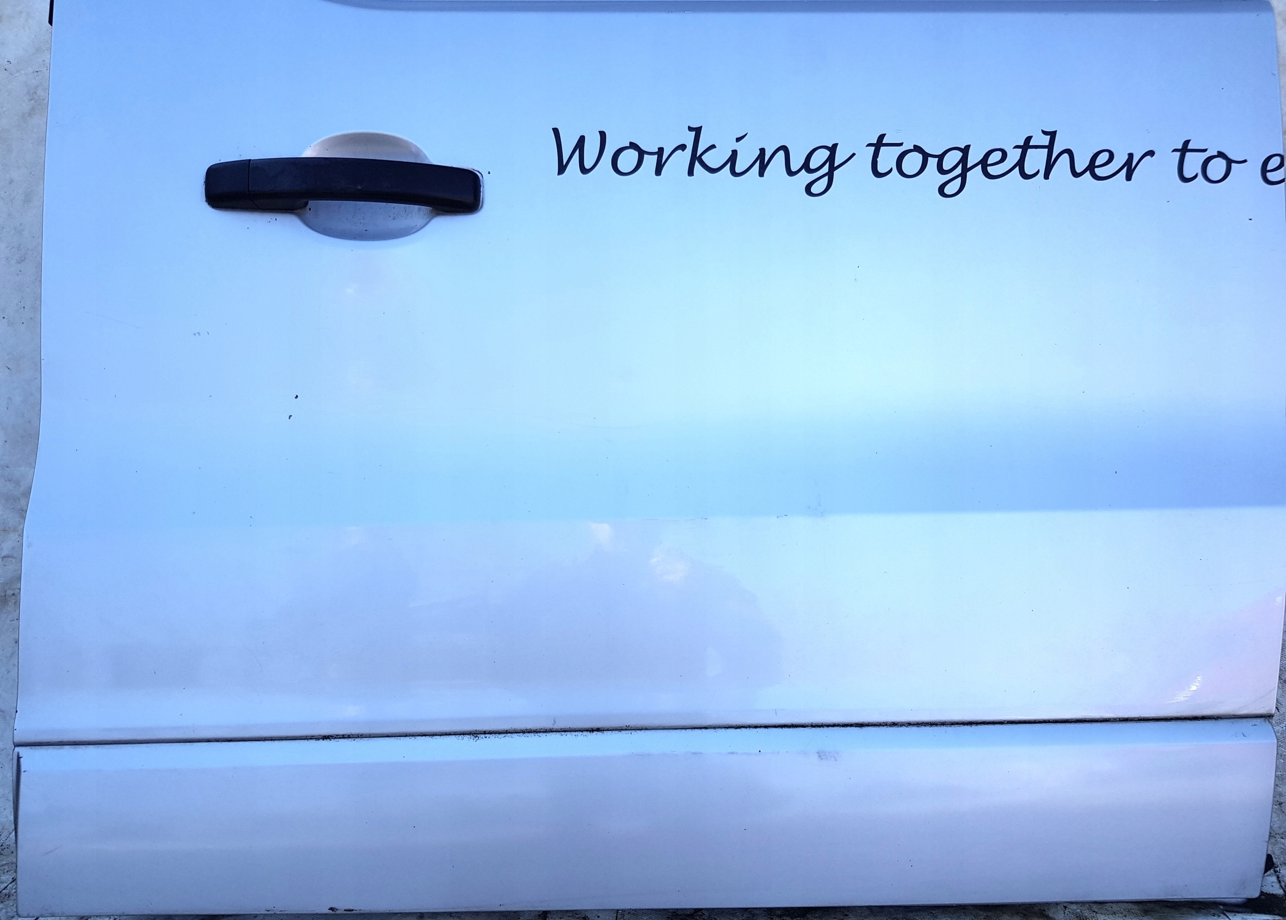 TRAFIC III OPEL VIVARO B door side sliding left silver KOMPLET