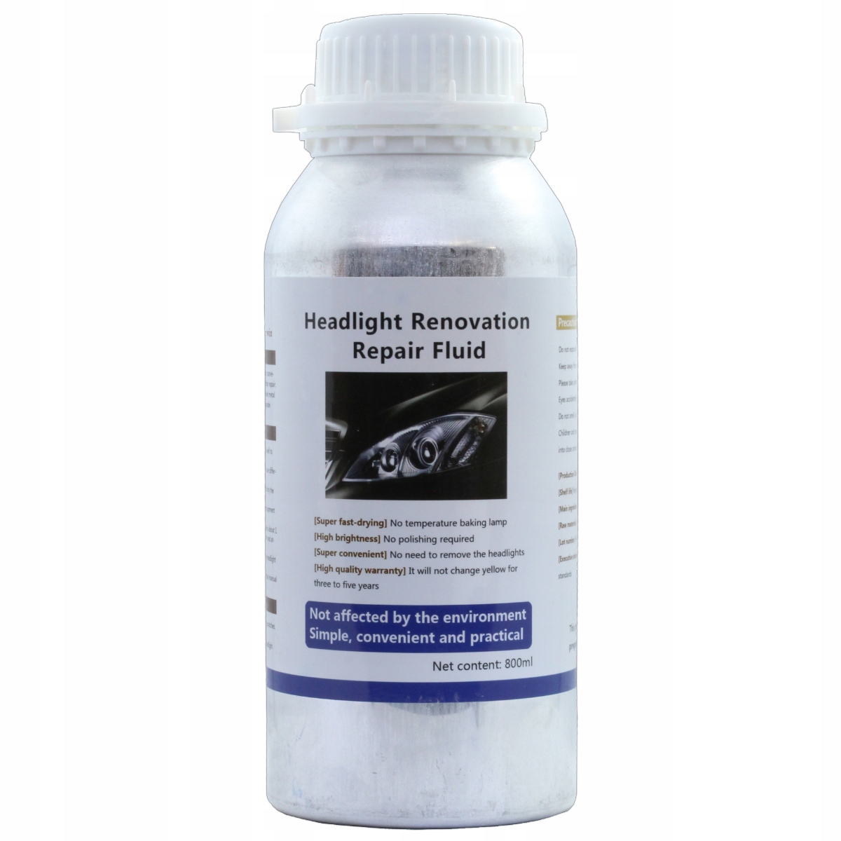 PŁYN DO REGENERACJI RENOWACJI LAMP REFLEKTORÓW 800 Producent inny