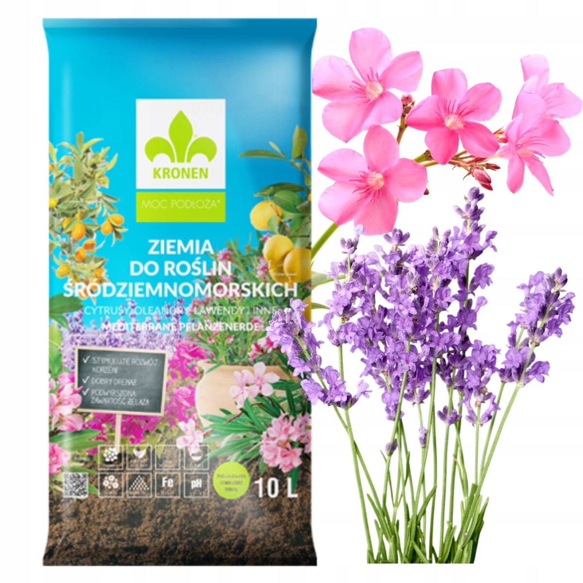 ZIEMIA DO ŚRÓDZIEMNOMORSKICH LAWENDY CYTRUSÓW 10L