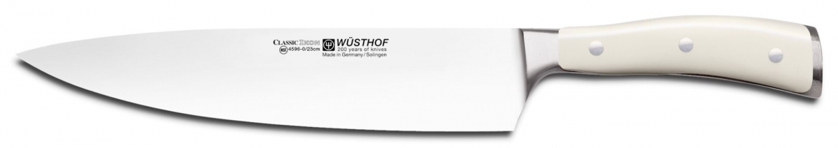 Nôž šéfa 23 cm Wüsthof, klasický ikonový krém 23 cm