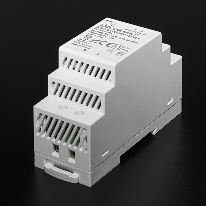 Qoltec Przemysłowy zasilacz na szynę DIN 15W 5V 3A Kod producenta 50995