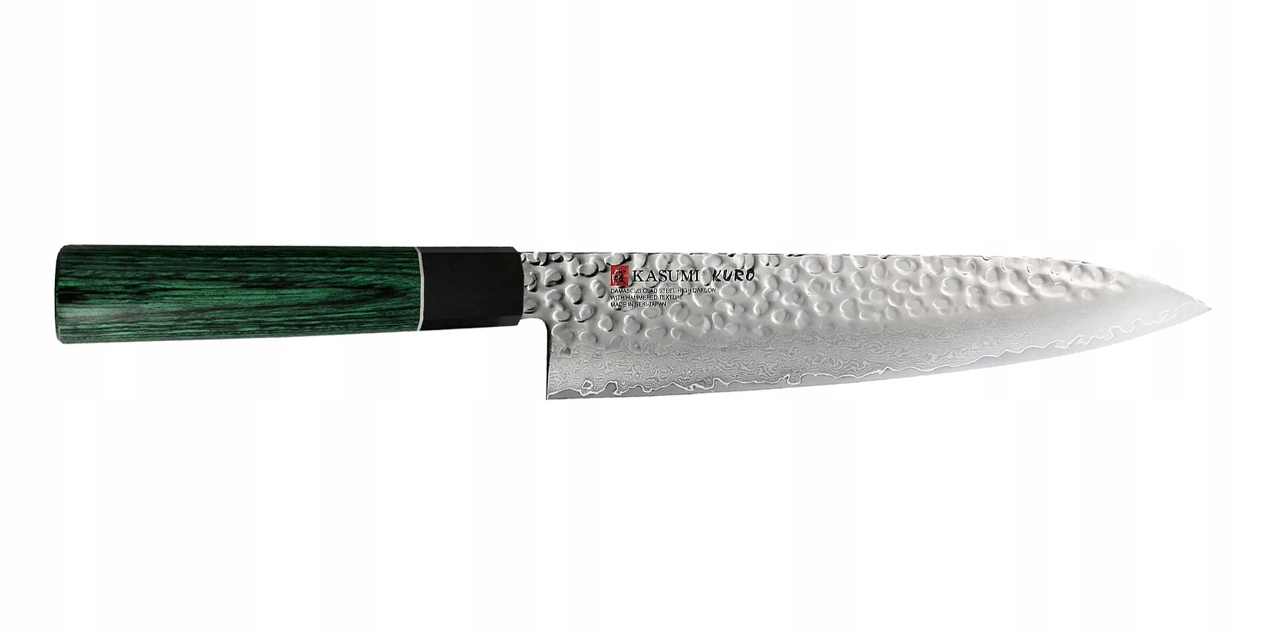 Japonský kuchársky nôž Gyuto 210 Kasumi Kuro Midori