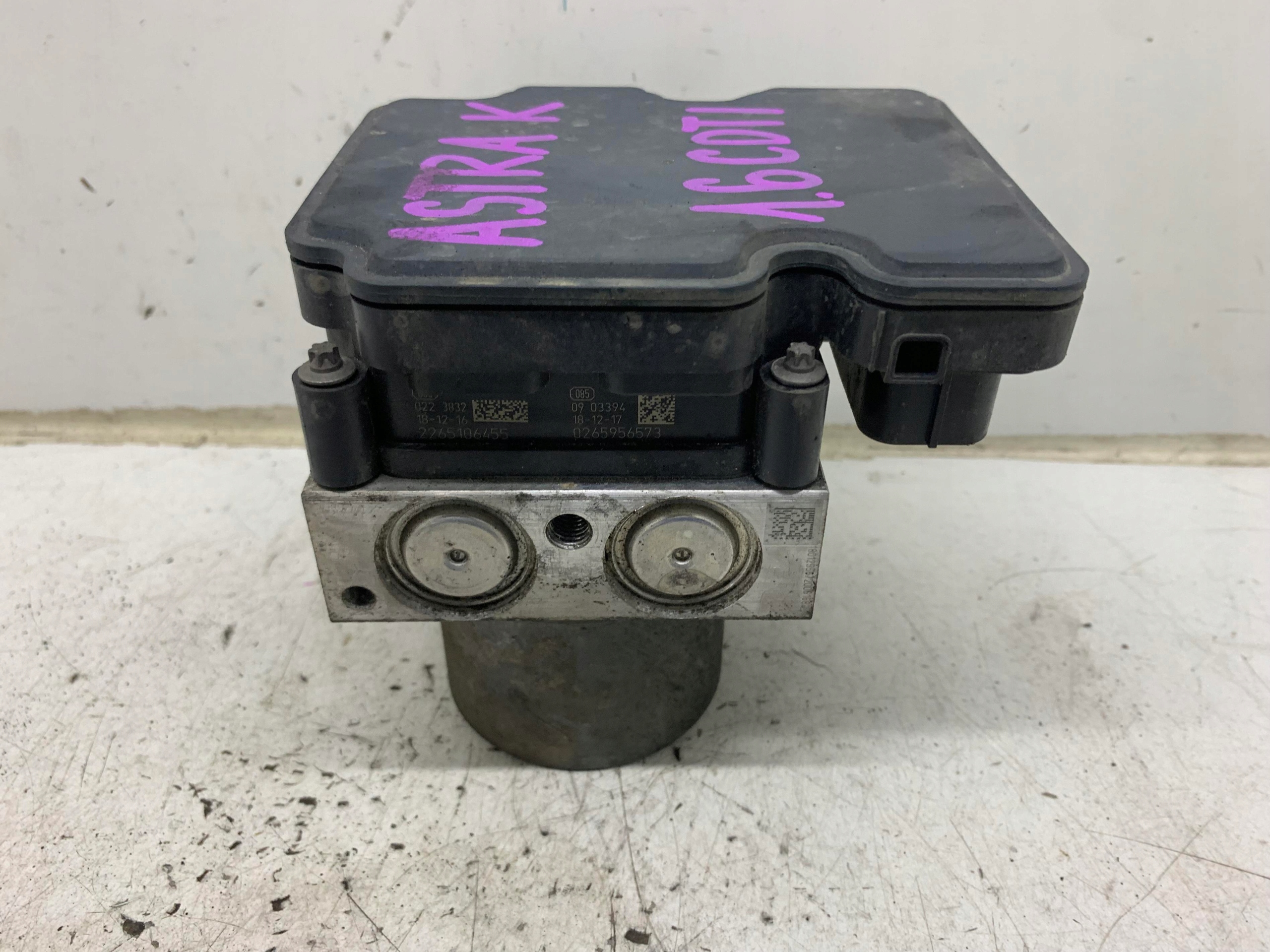 Servofreno ABS 0265956573 OPEL ASTRA K 1.6 CDTI 15-22
