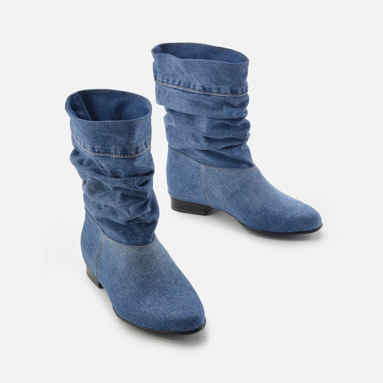 Jeansowe Botki Saszki 1072P 35 Marka inna