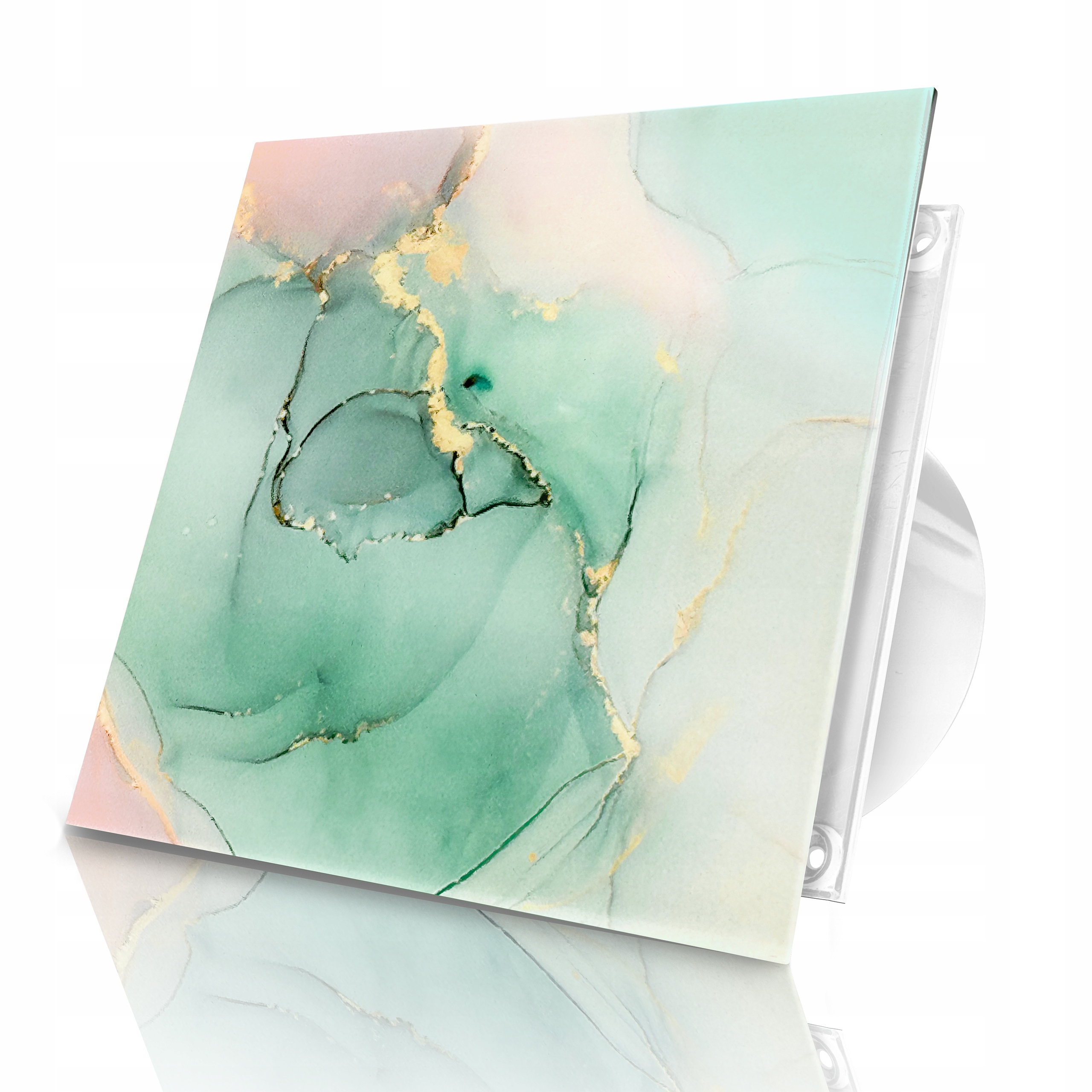 Koupelnový Ventilátor 100 MM Higrostat Časovač 52 Vzorů Zpětná Klapka Bonus