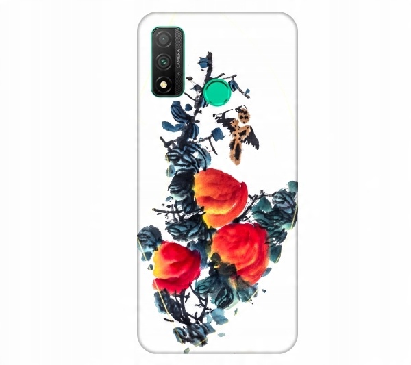 

Etui na telefon Huawei P Smart 2020 Kwiaty akwarel