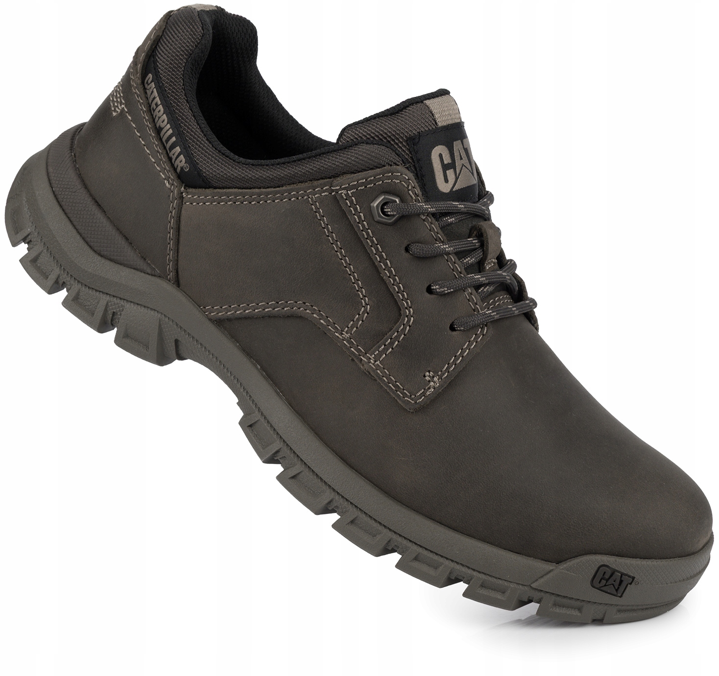 Caterpillar Cat Threshold Buty Półbuty Męskie Sportowe Skóra Szare r. 44