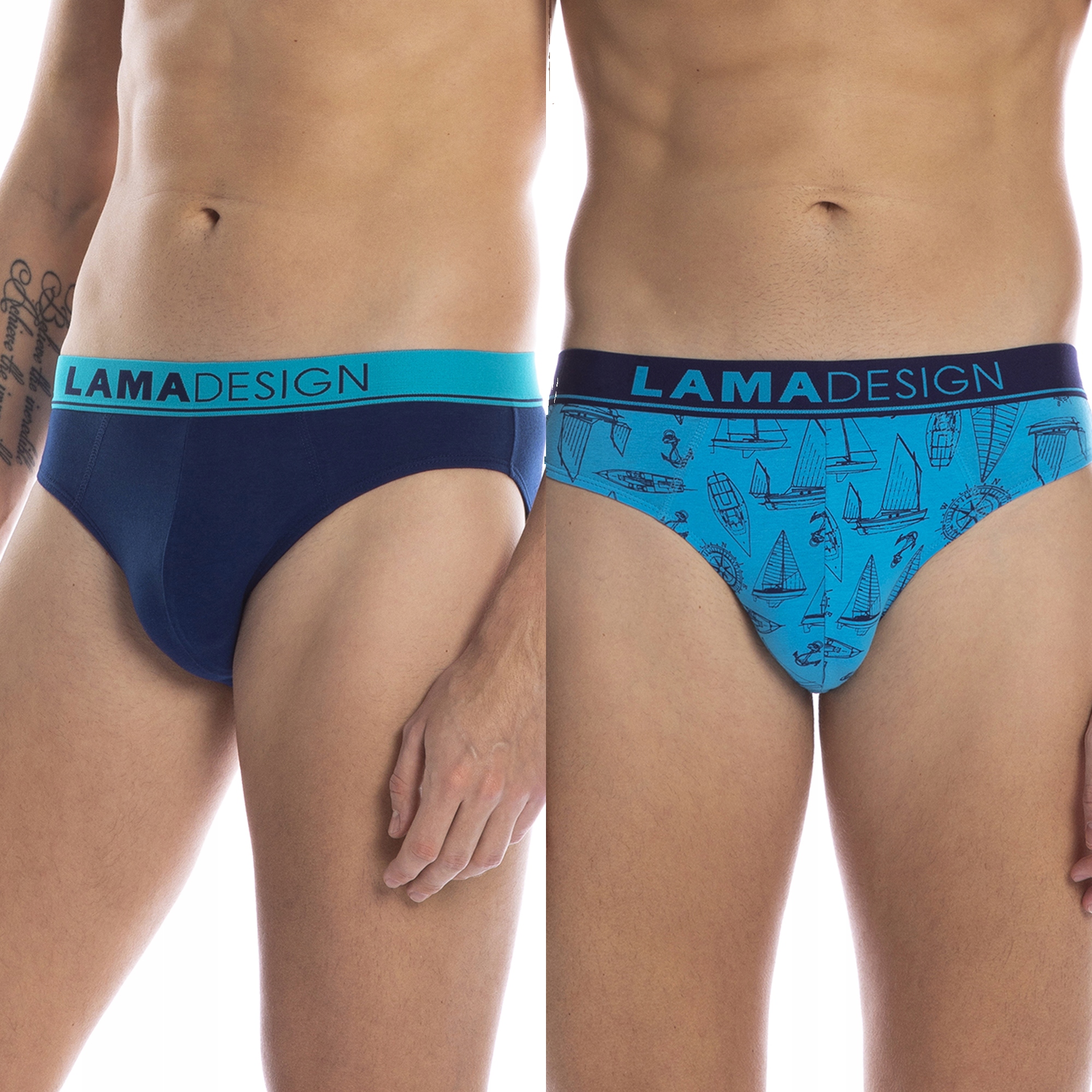 

2x Lama Slipy Męskie Bawełniane Roz. 2XL
