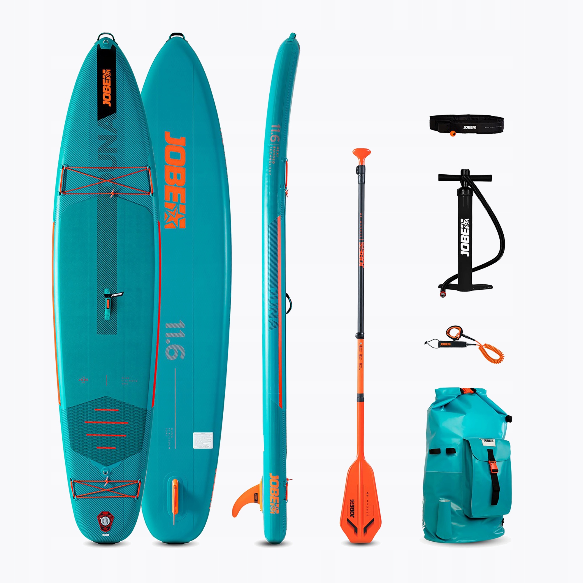 Deska SUP JOBE Duna 11'6" Package zielona