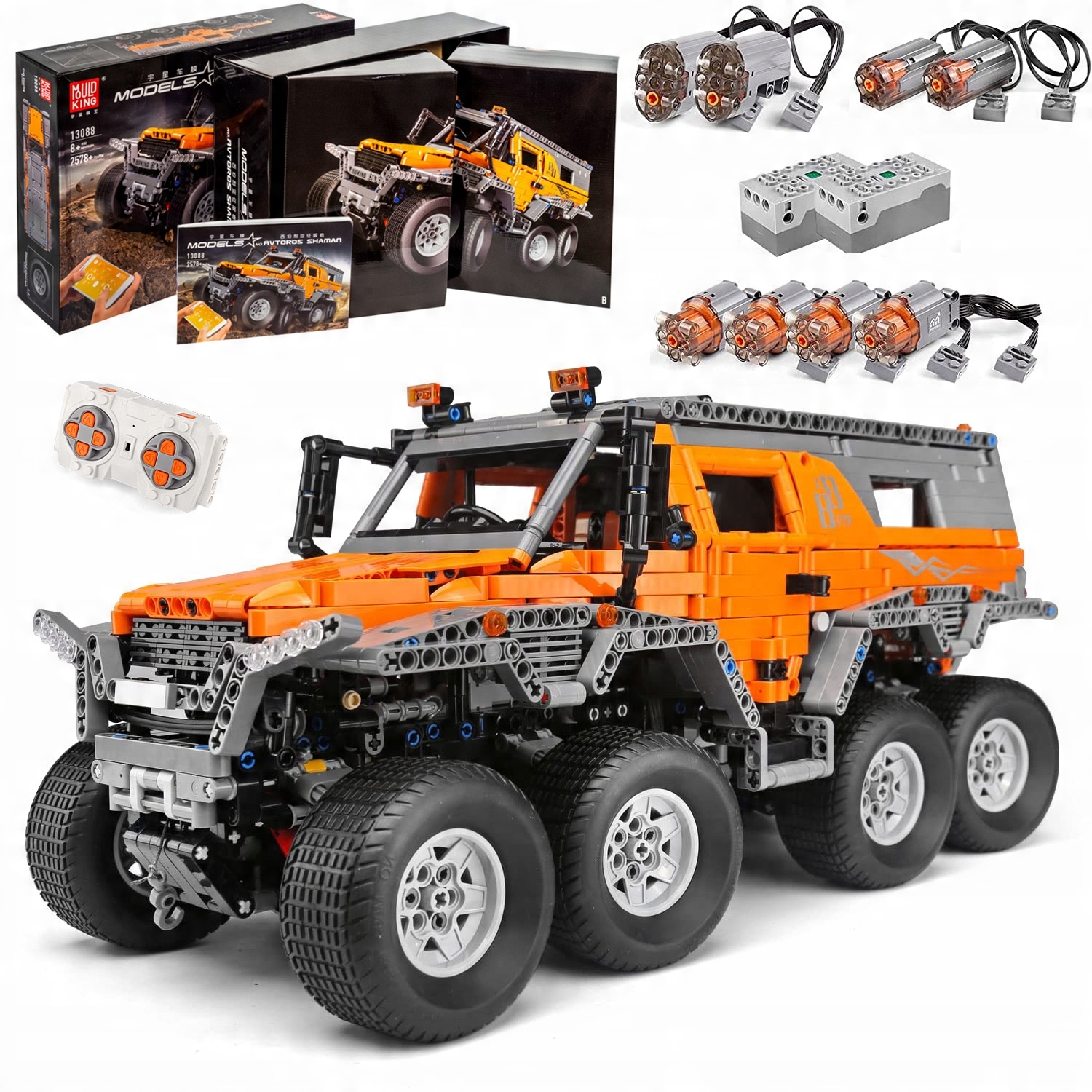 

Klocki Konstrukcyjne Technic Terenówka 8x8 2578 Rc