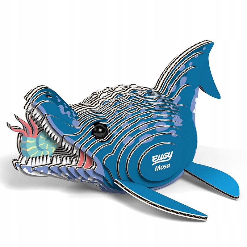 Mozazaur Dinozaur Morski. Eko Układanka 3D