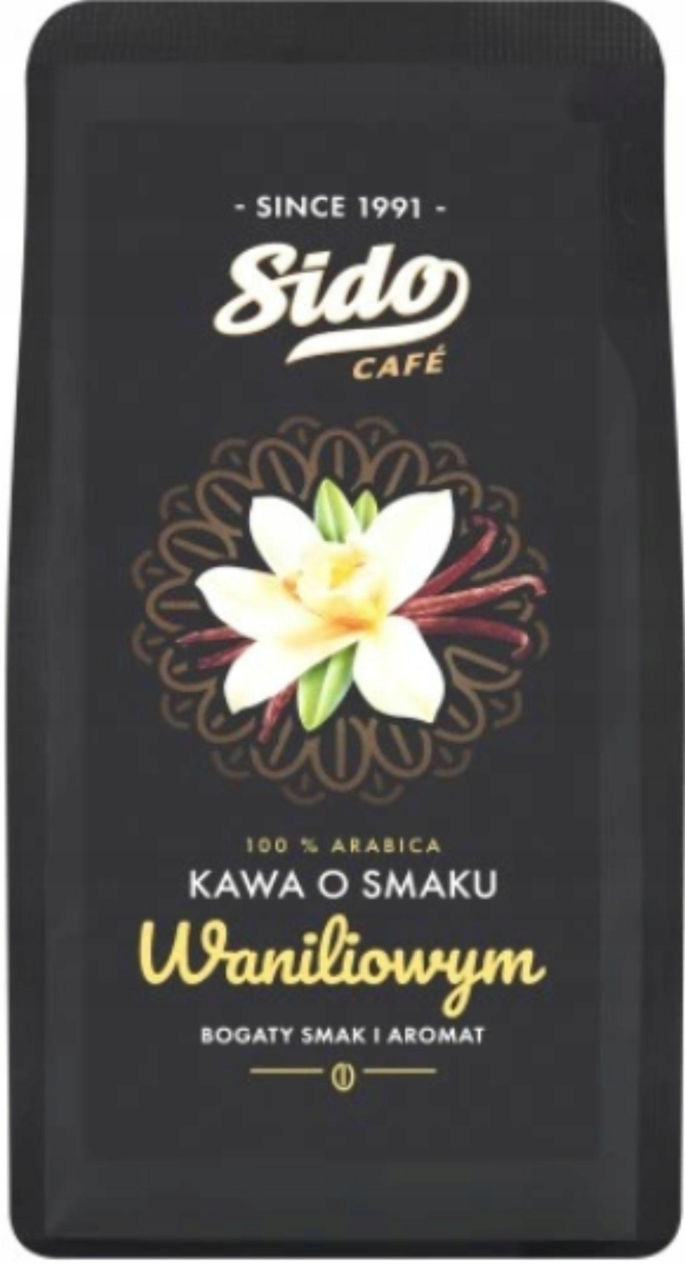 6 Sztuk Kawa Sido 250G Mielona Wanilia