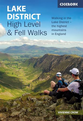 LAKE DISTRICT HIGH LEVEL+FELL WALKS - Vivienne Crow (KSIĄŻKA)