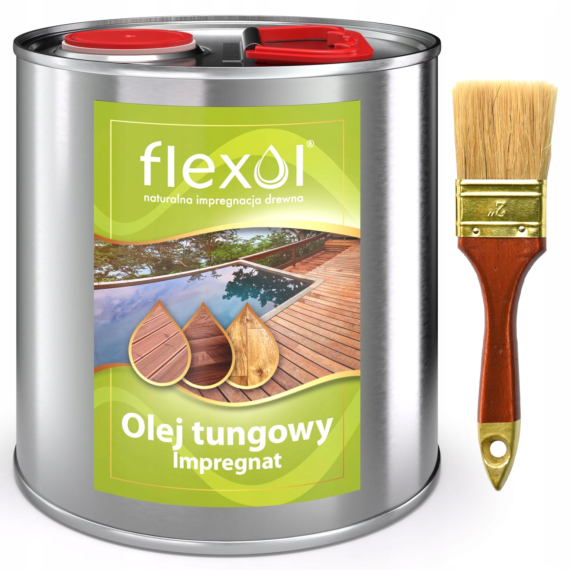 

Olej tungowy do drewna 100% naturalny 2,5L+