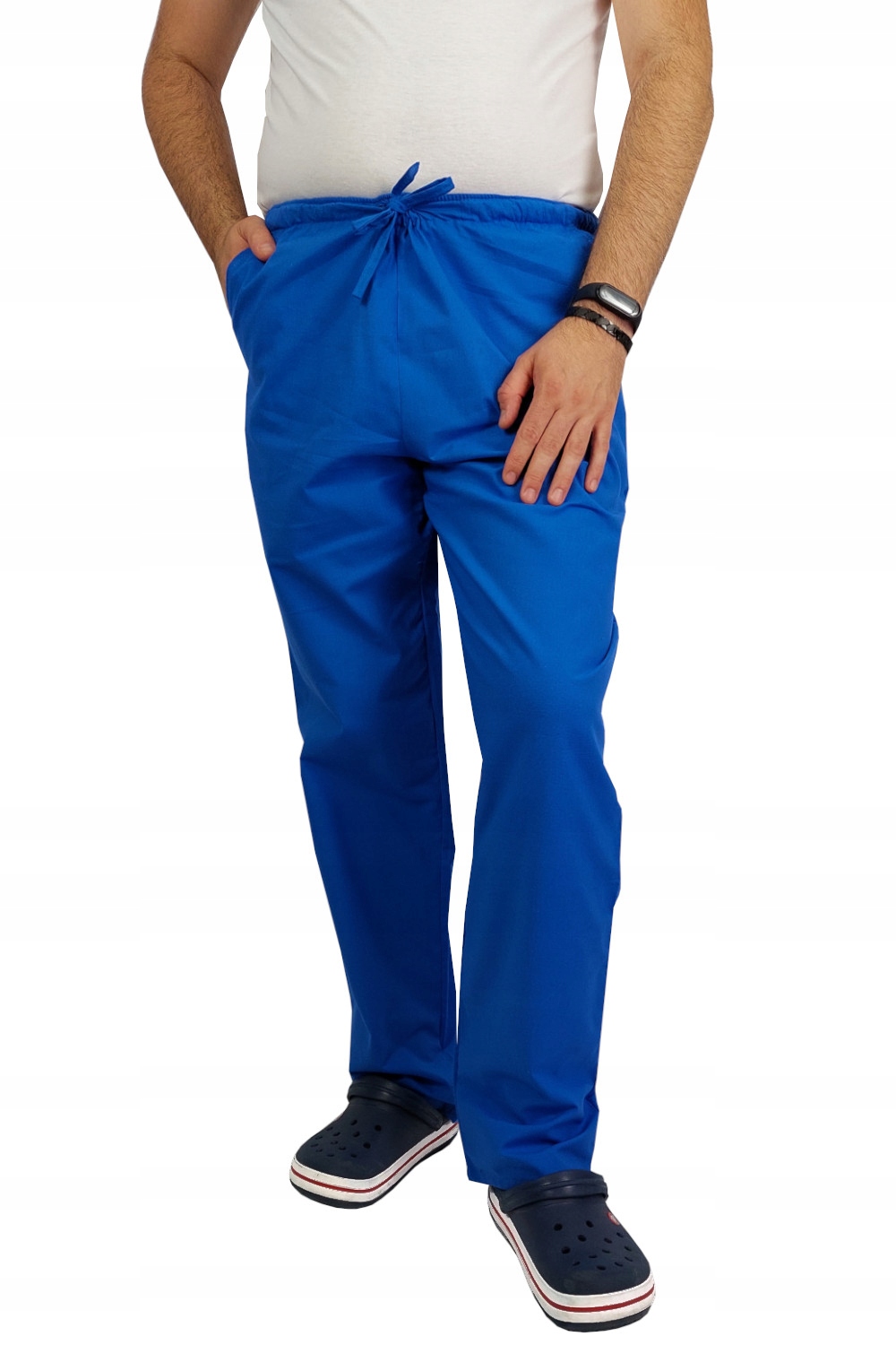 

Spodnie medyczne 100% bawełna męskie chaber r.3XL