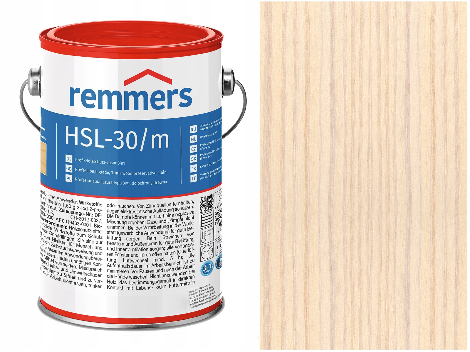 

Remmers HSL-30 Profi HK-Lasur Biały 5L